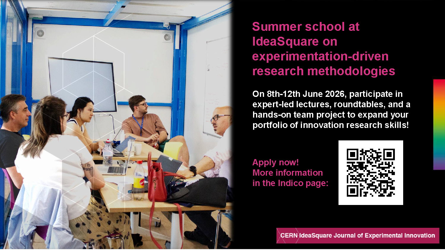 CERN IdeaSquare Journal of Experimental Innovation Summer School